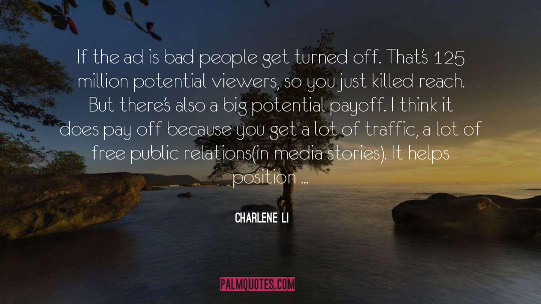Bad People quotes by Charlene Li