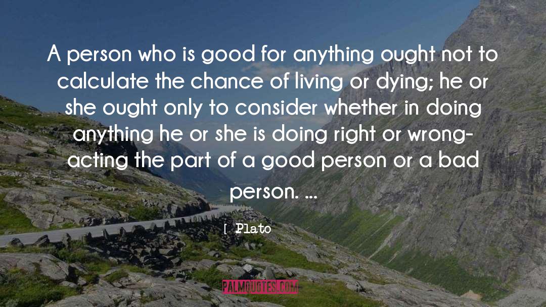 Bad Person quotes by Plato