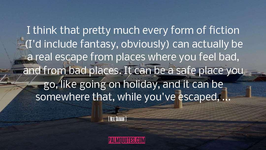 Bad Places quotes by Neil Gaiman