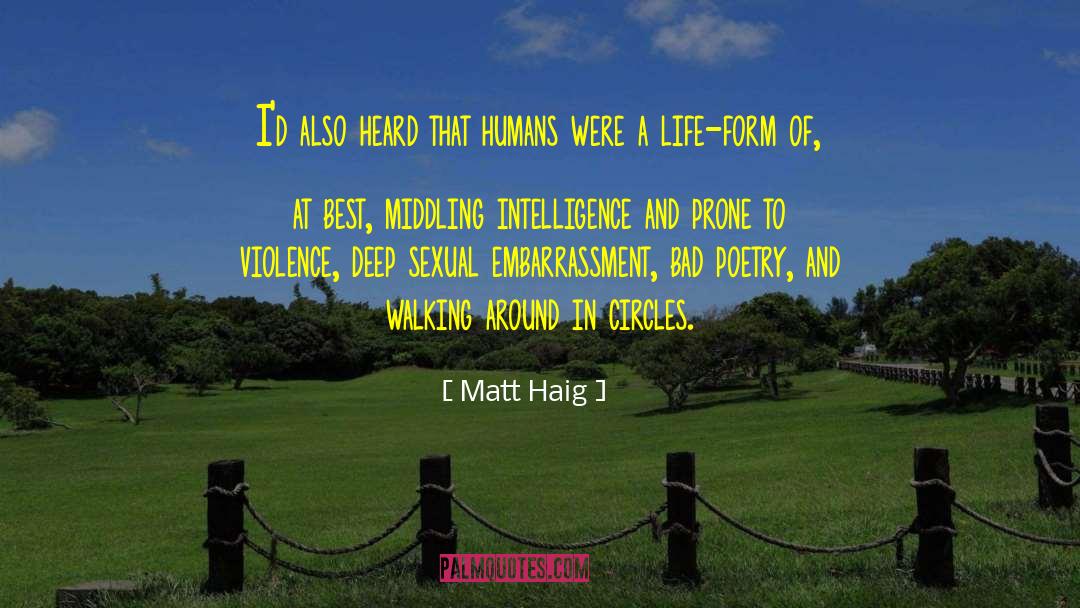 Bad Poetry quotes by Matt Haig