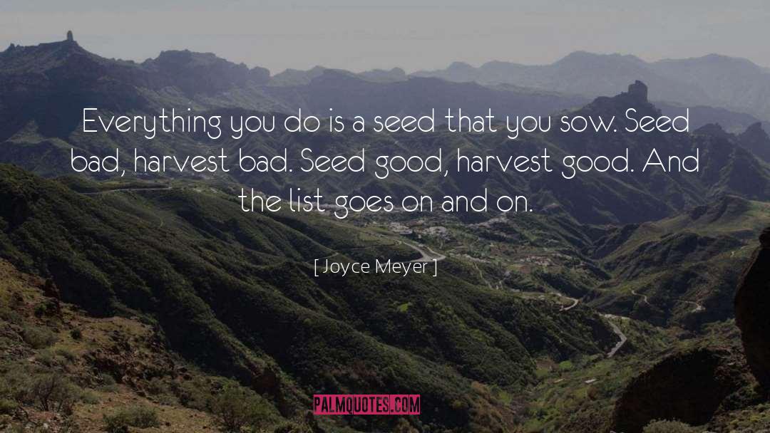 Bad Seed quotes by Joyce Meyer