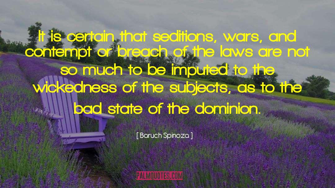 Bad Service quotes by Baruch Spinoza