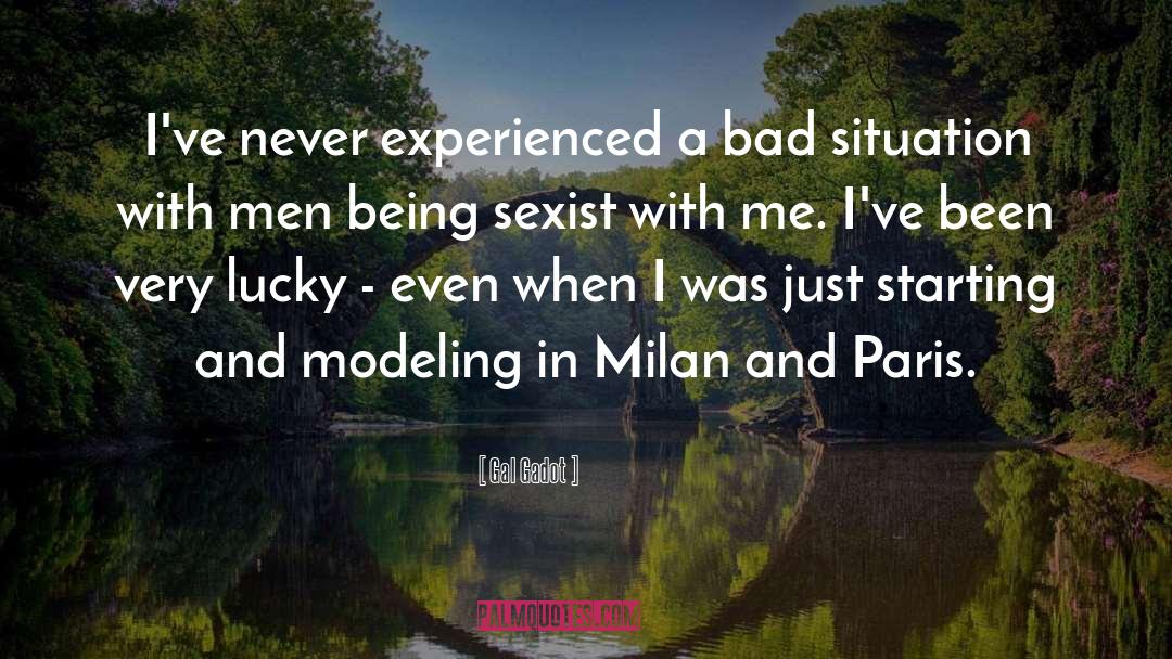 Bad Situation quotes by Gal Gadot