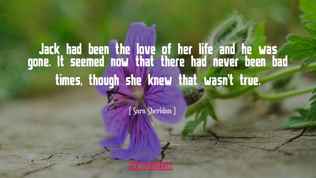 Bad Times quotes by Sara Sheridan