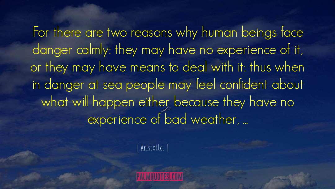 Bad Weather quotes by Aristotle.