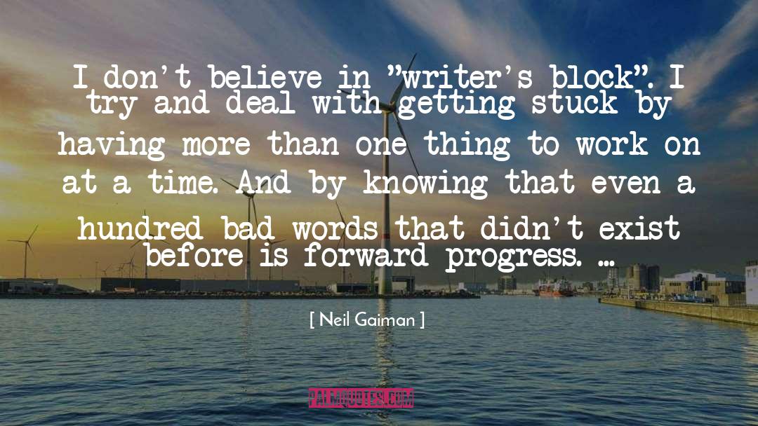 Bad Words quotes by Neil Gaiman