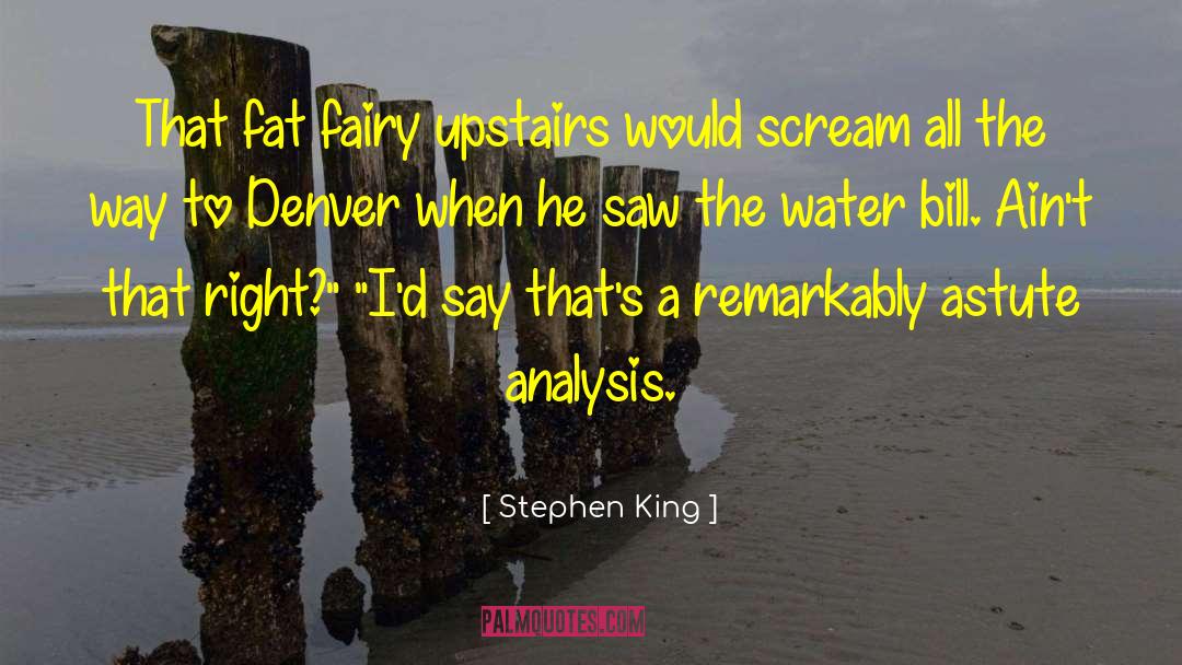 Badaraccos Right quotes by Stephen King