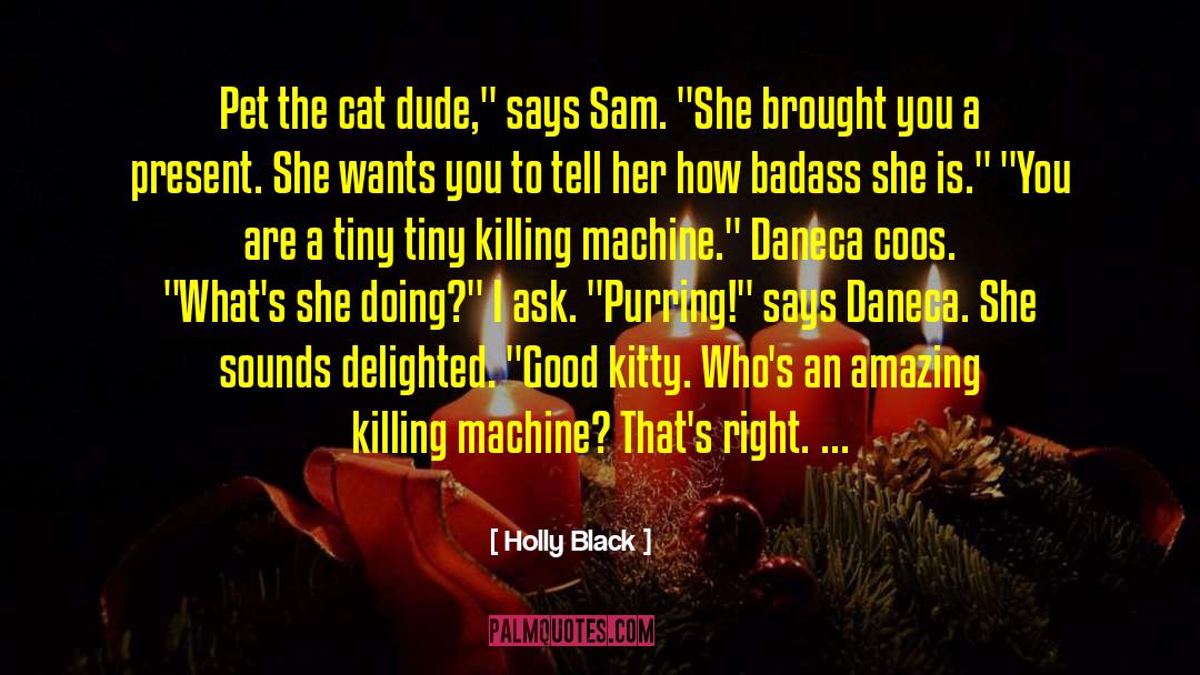 Badass Commando quotes by Holly Black