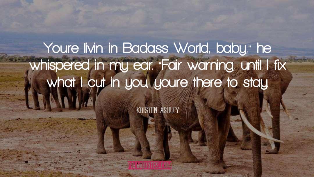 Badass Entrepreneur quotes by Kristen Ashley