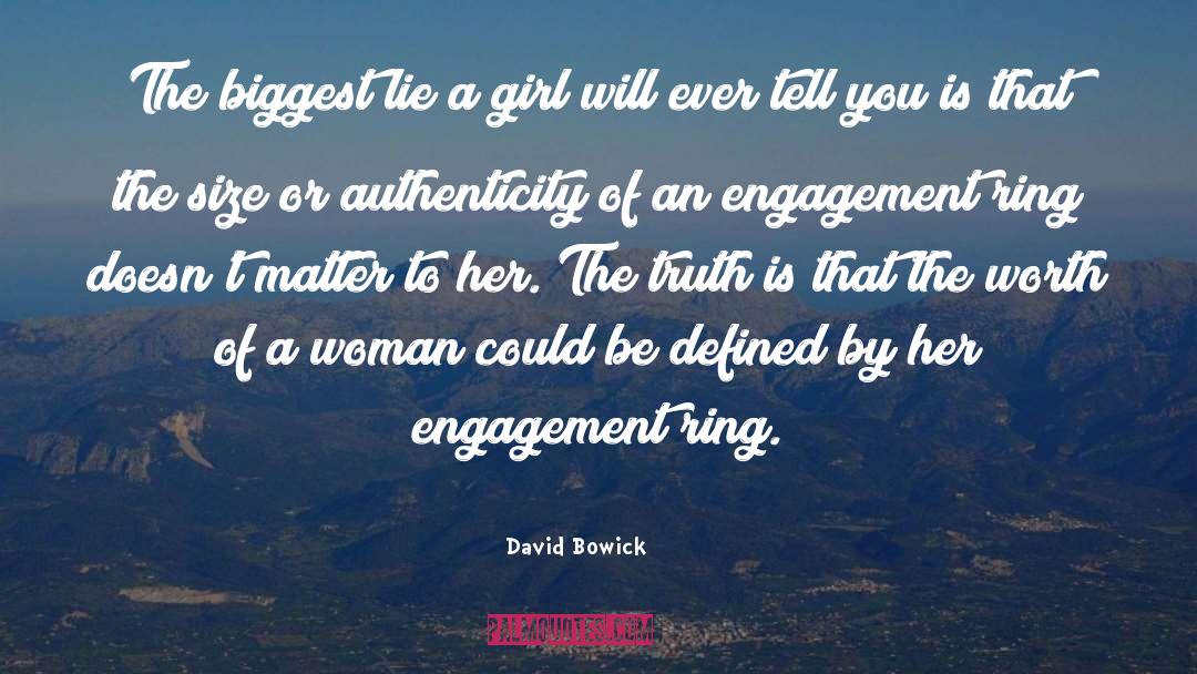 Badass Girl quotes by David Bowick