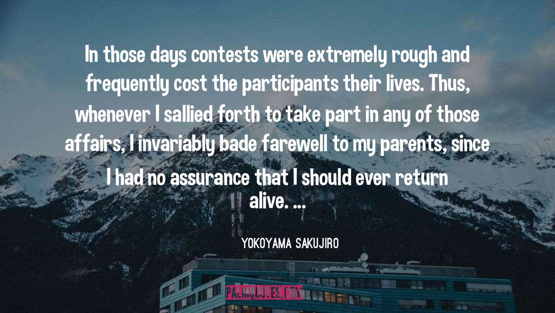 Bade quotes by Yokoyama Sakujiro