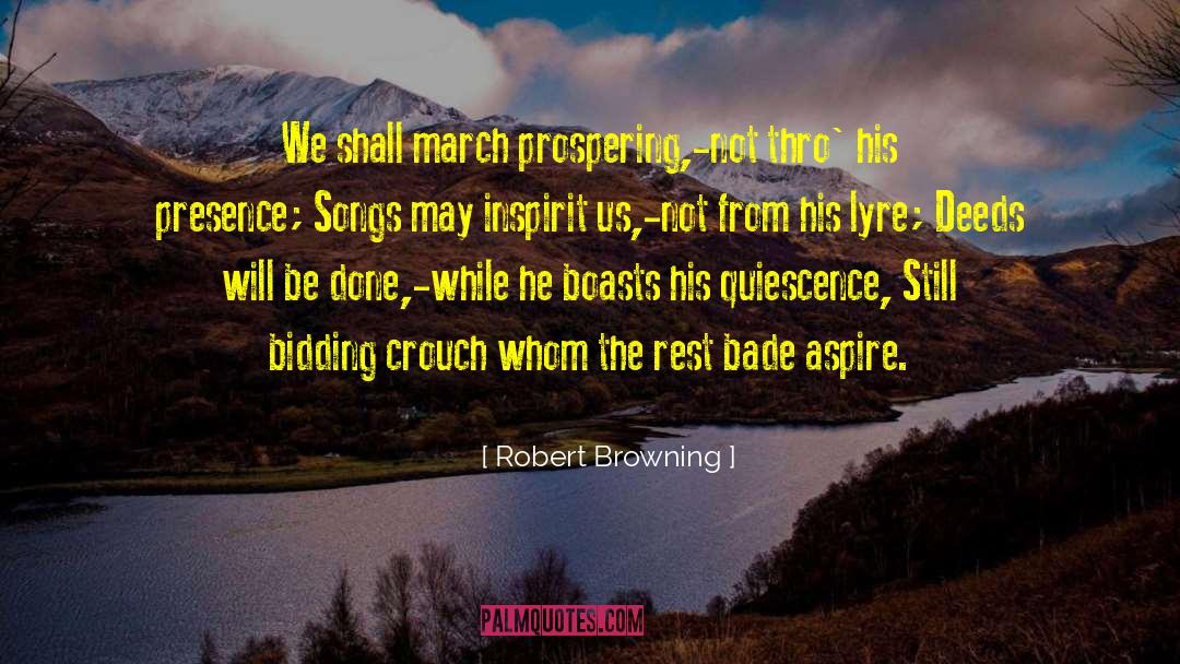 Bade quotes by Robert Browning