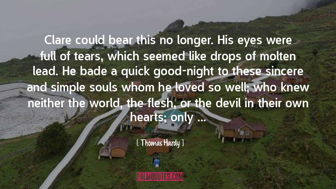 Bade quotes by Thomas Hardy