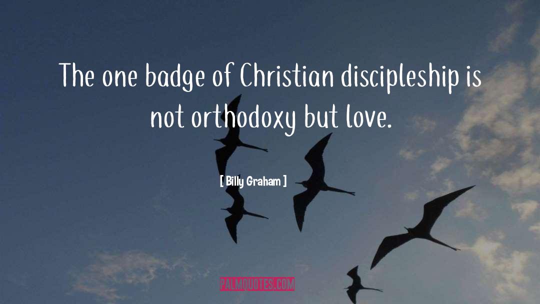 Badge quotes by Billy Graham