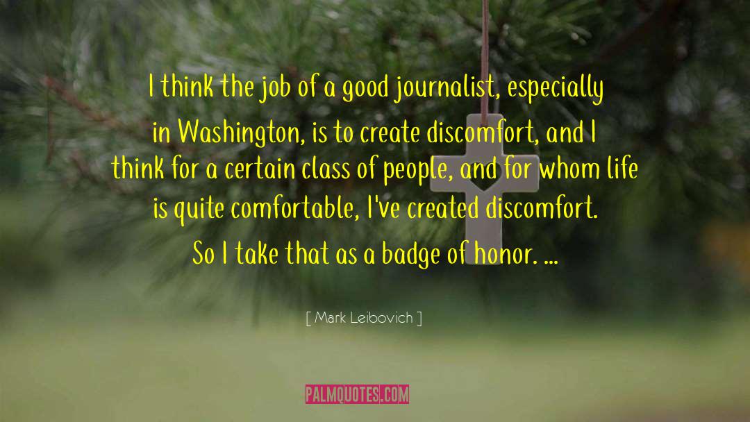 Badge quotes by Mark Leibovich