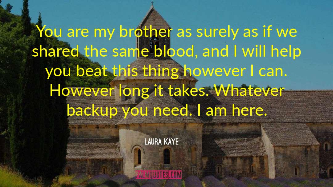 Badgered Brother quotes by Laura Kaye