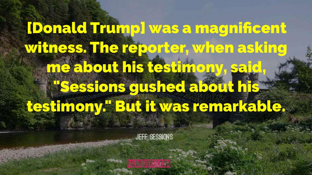 Badgering Witness quotes by Jeff Sessions