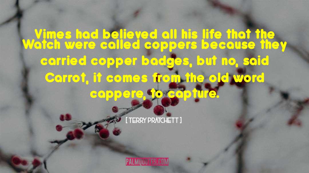 Badges quotes by Terry Pratchett