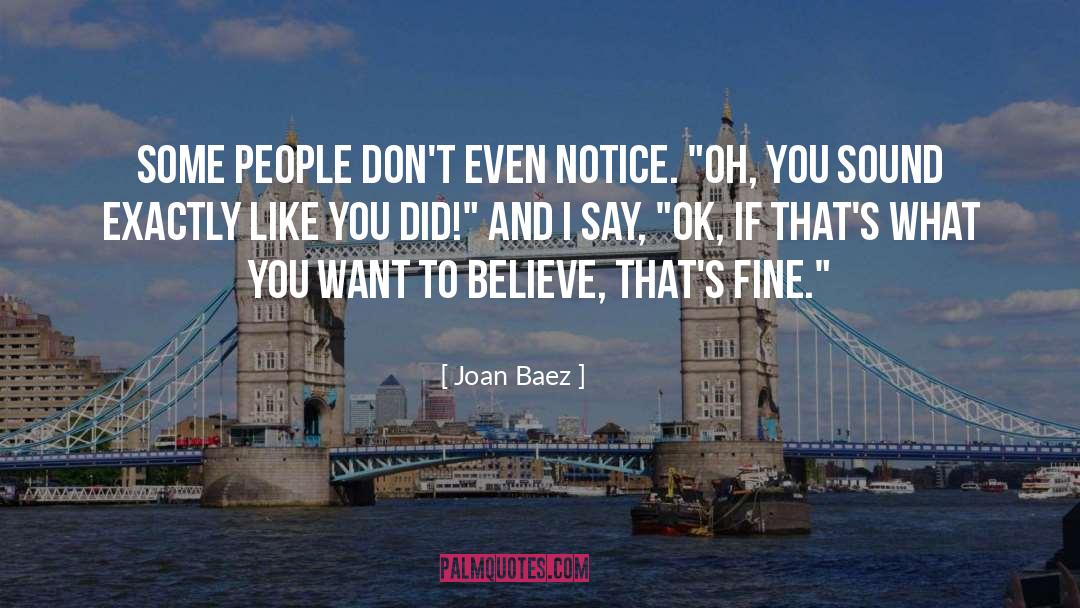 Baez quotes by Joan Baez