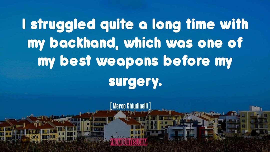 Baffins Surgery quotes by Marco Chiudinelli