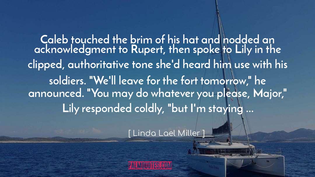 Baffled quotes by Linda Lael Miller