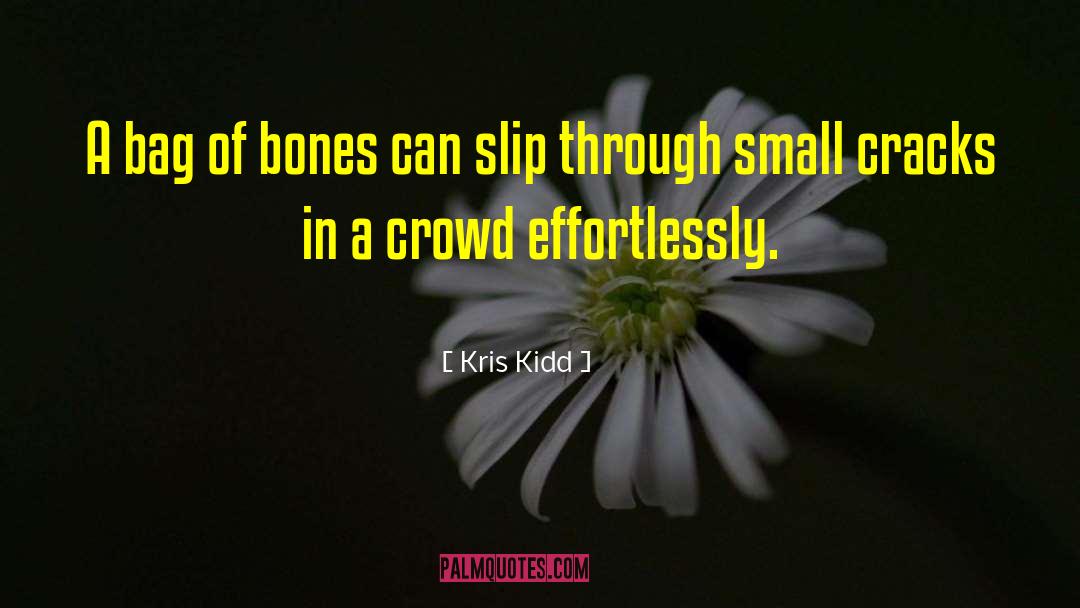 Bag Of Bones quotes by Kris Kidd