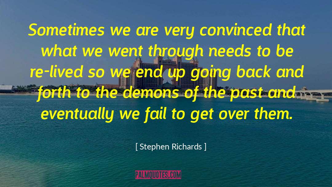 Baggage Of The Past quotes by Stephen Richards