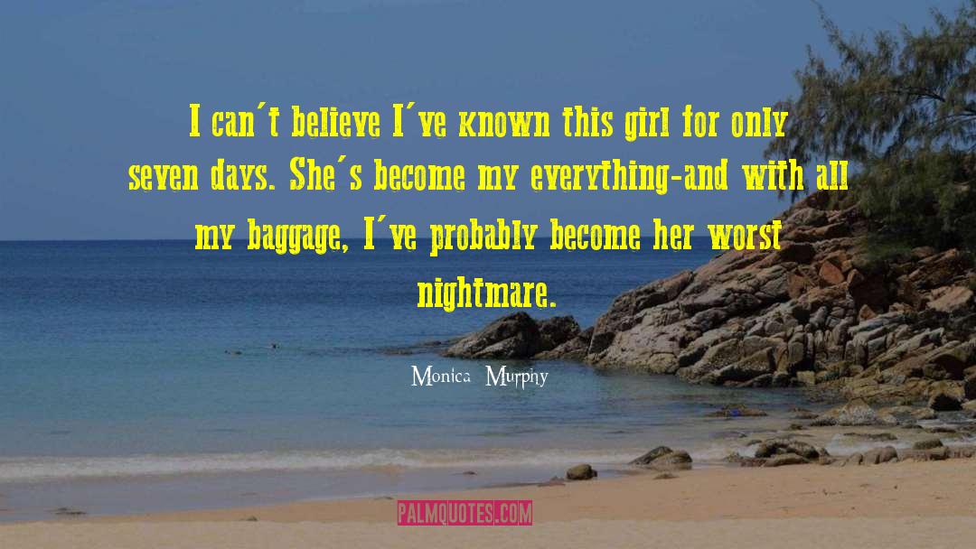 Baggage quotes by Monica  Murphy