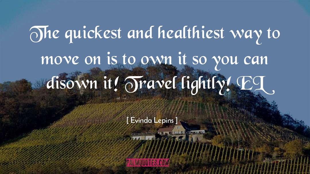 Baggage quotes by Evinda Lepins