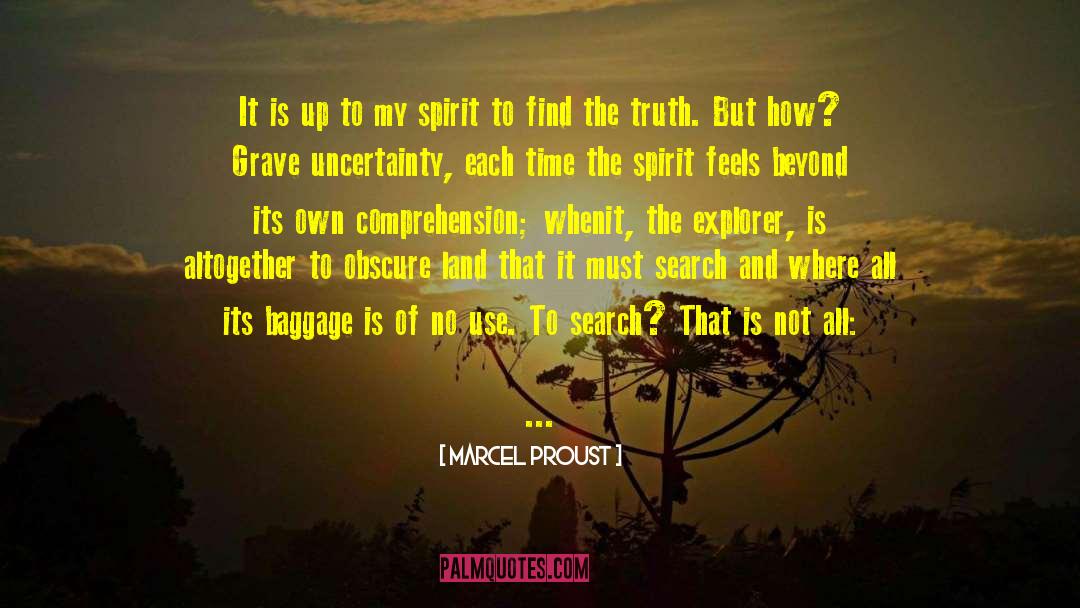 Baggage quotes by Marcel Proust