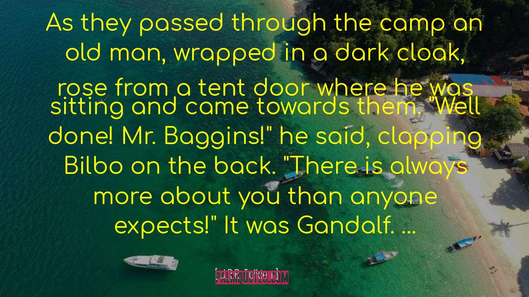 Baggins quotes by J.R.R. Tolkien