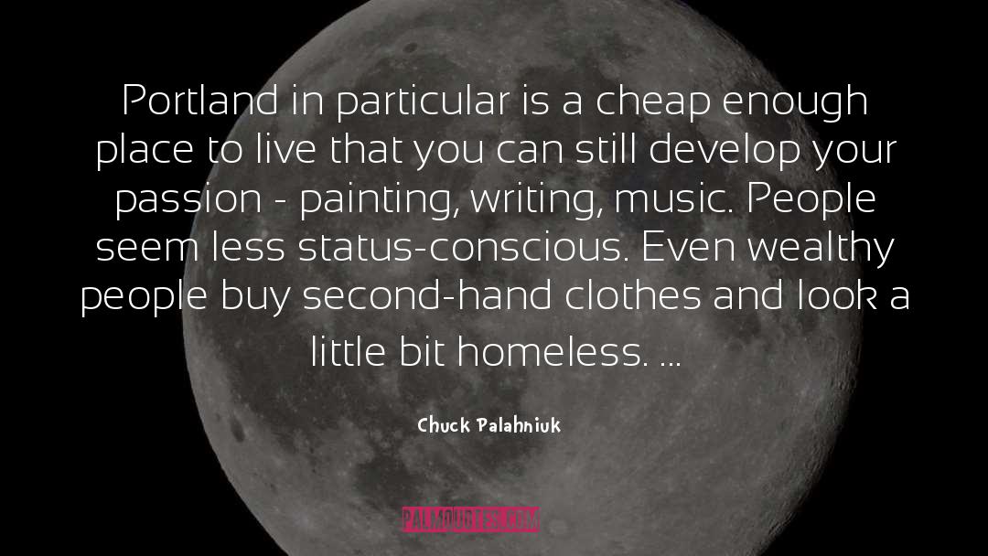 Baggy Clothes quotes by Chuck Palahniuk
