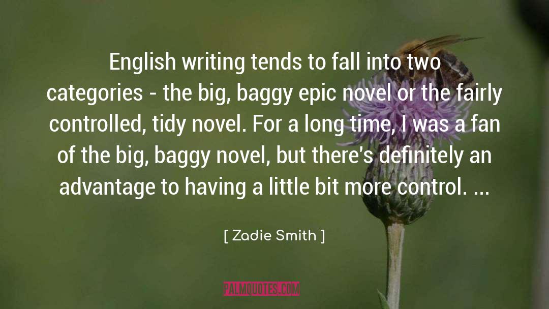 Baggy quotes by Zadie Smith