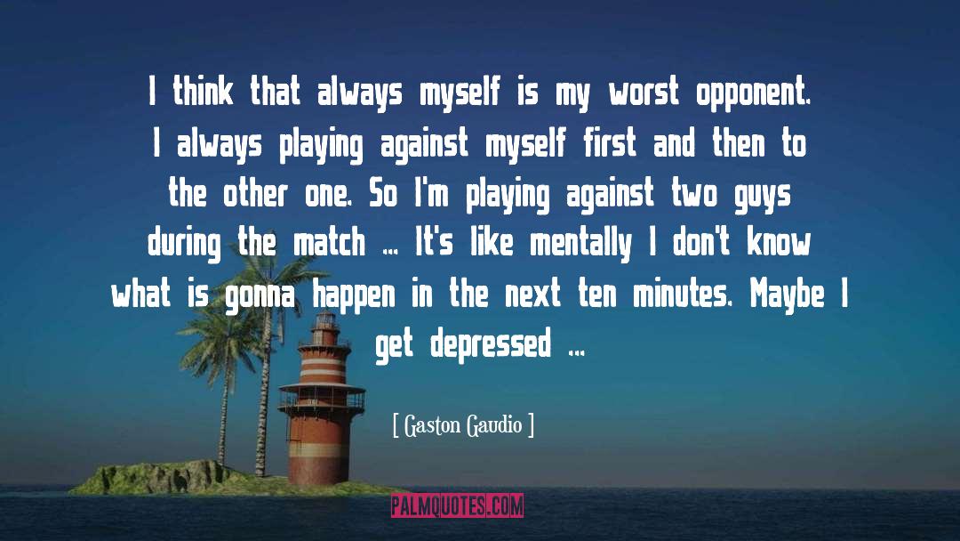 Baghdatis Tennis quotes by Gaston Gaudio