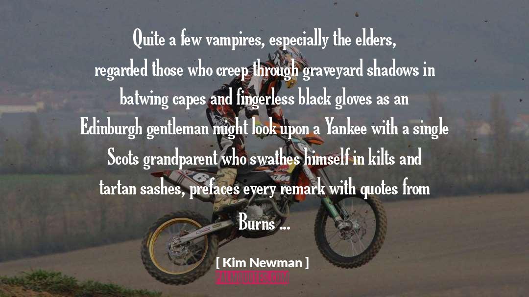 Bagpipes quotes by Kim Newman