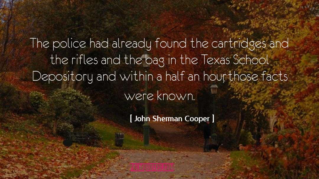 Bags quotes by John Sherman Cooper