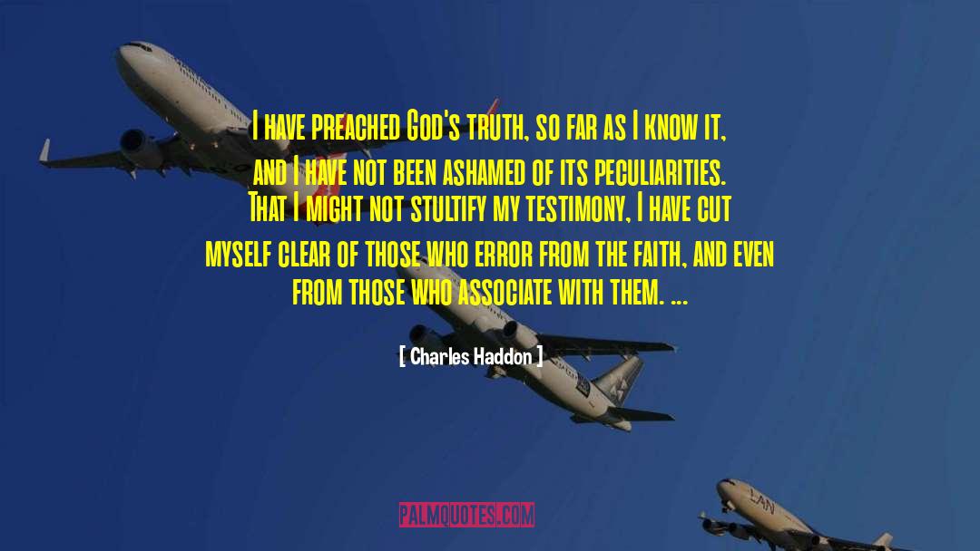 Baha I Faith quotes by Charles Haddon