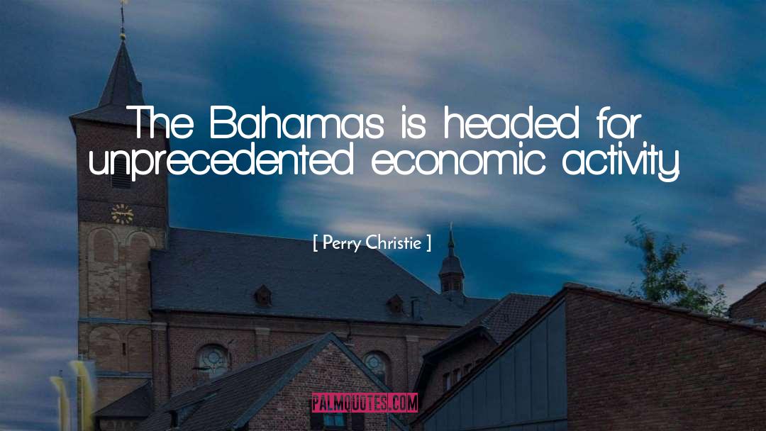 Bahamas quotes by Perry Christie