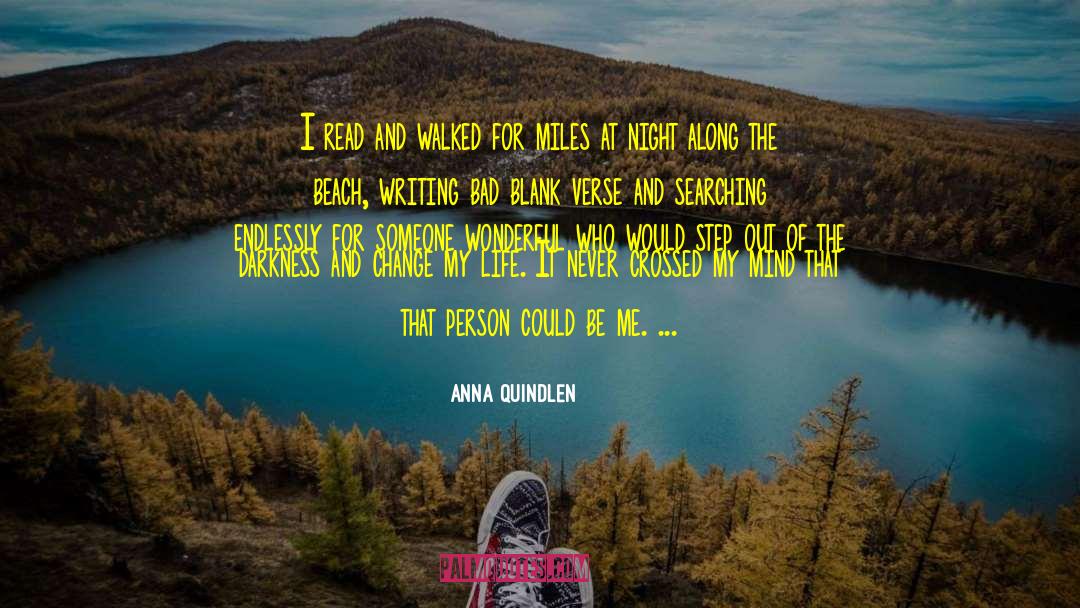 Bahari Beach quotes by Anna Quindlen