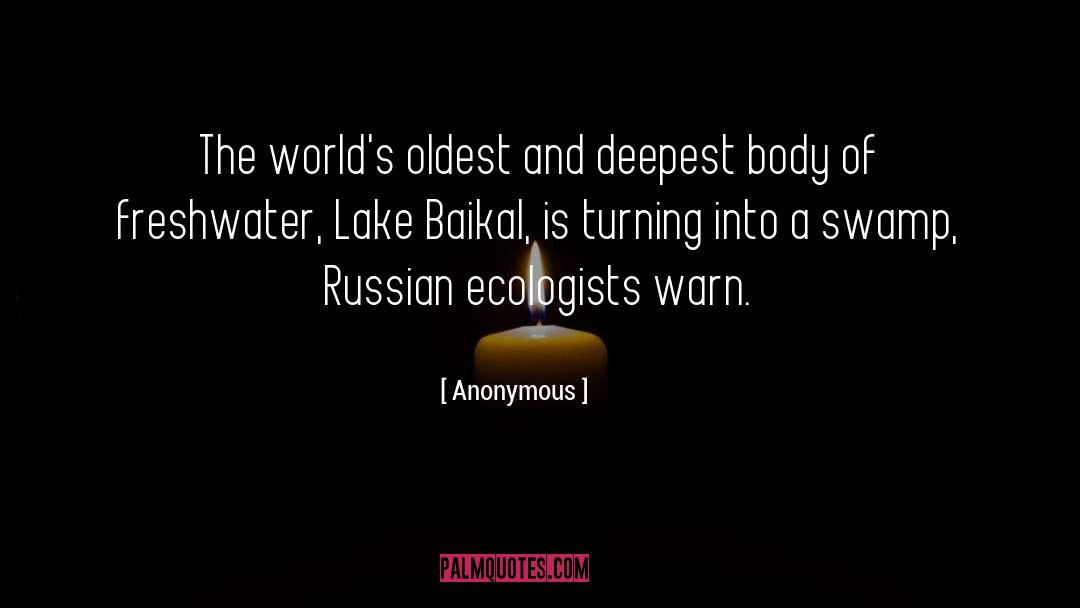 Baikal quotes by Anonymous