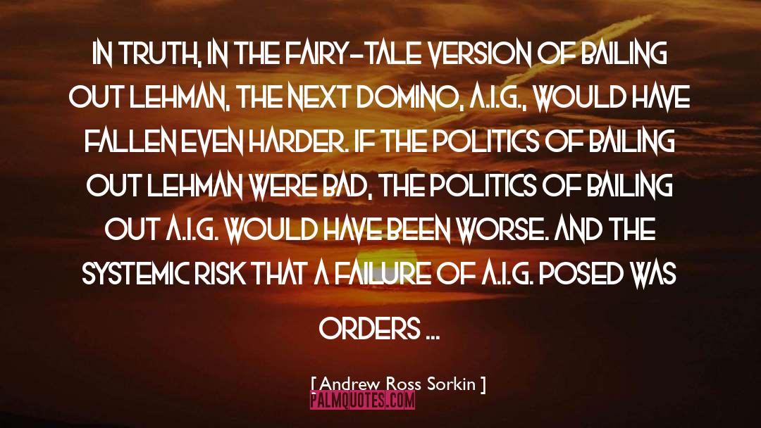 Bailing quotes by Andrew Ross Sorkin