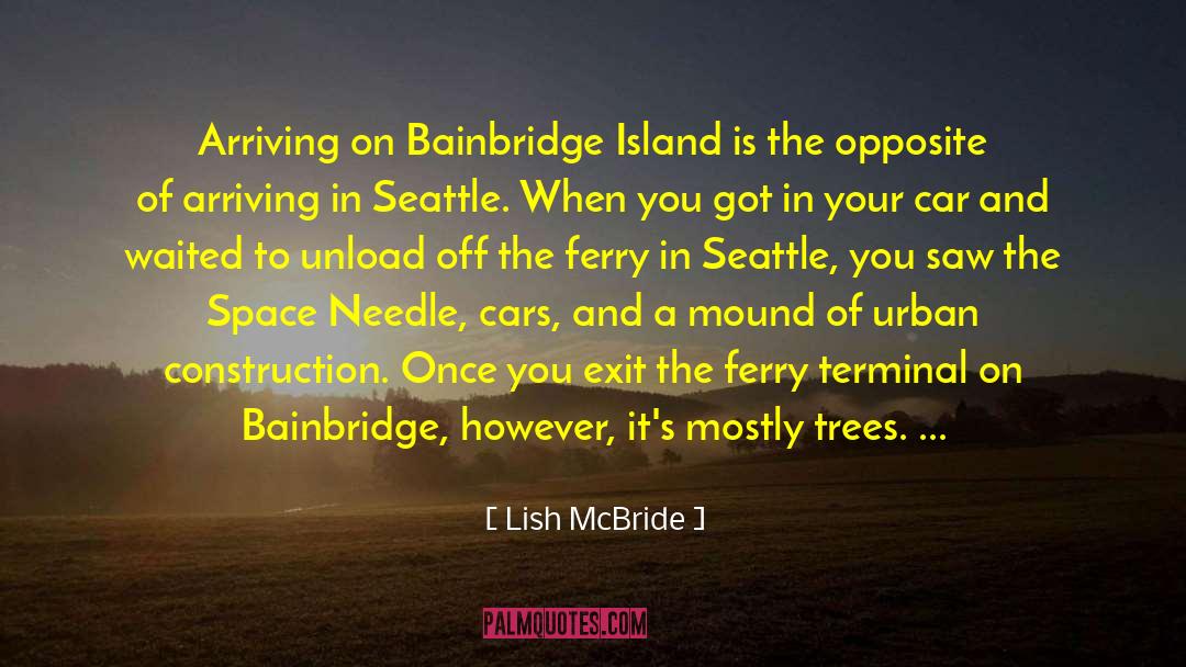 Bainbridge Island Review quotes by Lish McBride