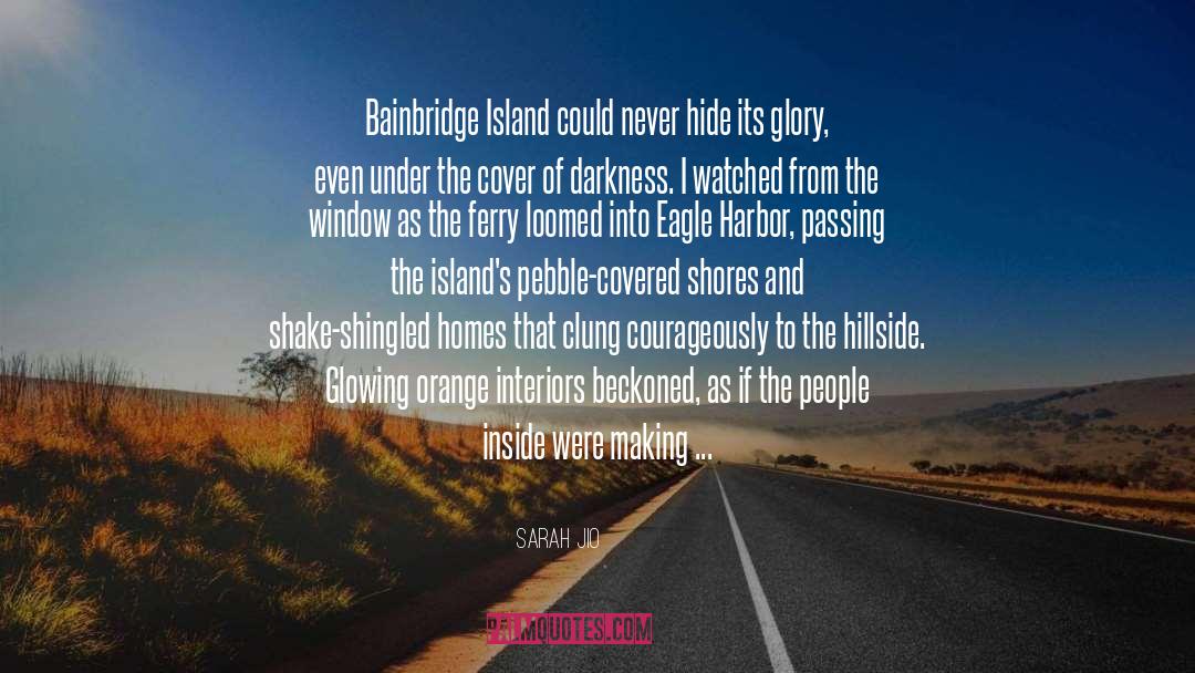 Bainbridge Island Review quotes by Sarah Jio