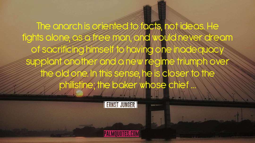 Bake quotes by Ernst Junger