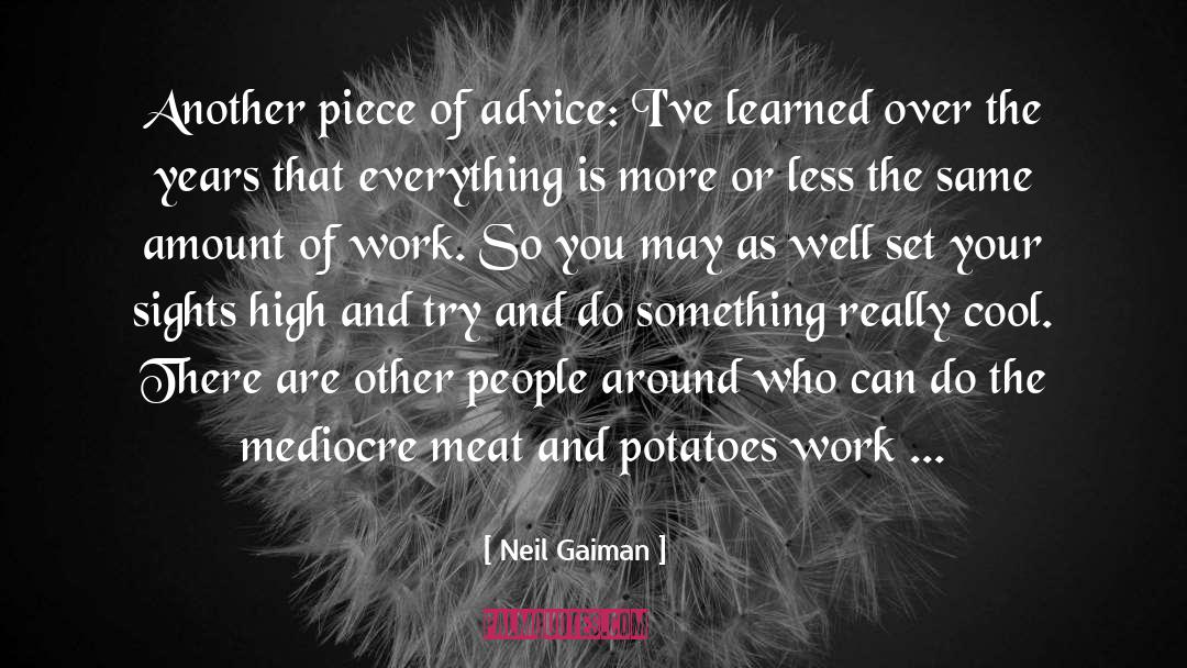 Baked Potatoes quotes by Neil Gaiman