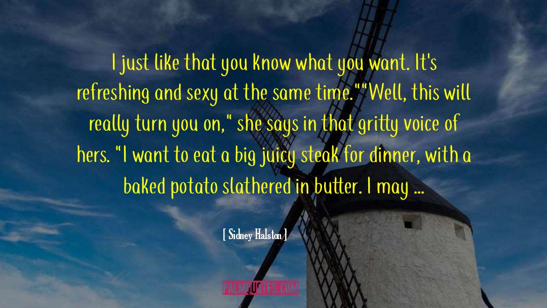 Baked quotes by Sidney Halston