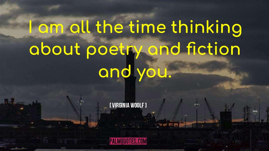Baker Anthologist Poetry Fiction quotes by Virginia Woolf