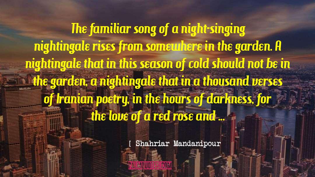 Baker Anthologist Poetry Fiction quotes by Shahriar Mandanipour