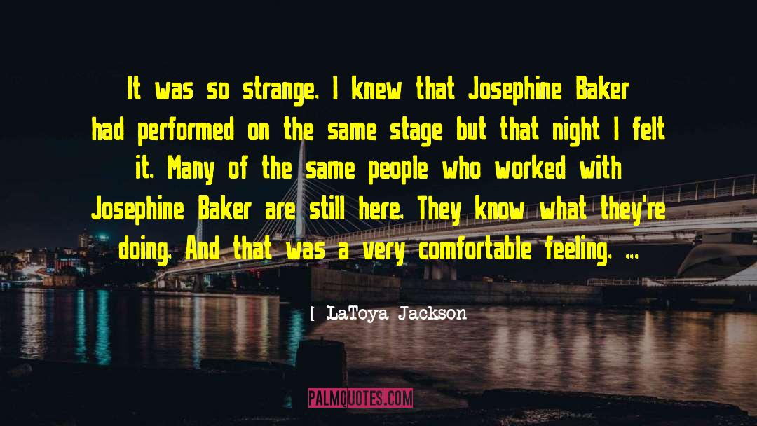 Bakers quotes by LaToya Jackson