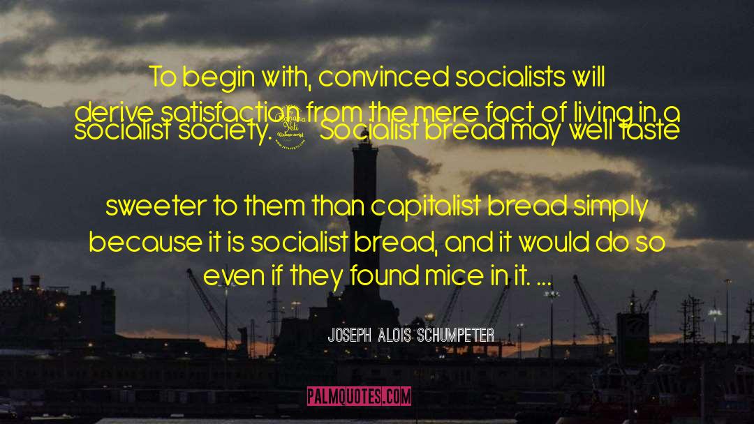 Baking Bread quotes by Joseph Alois Schumpeter